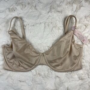 Victoria's Secret Body by Victoria Lined Demi Underwire Bra Beige 34DDD *Read